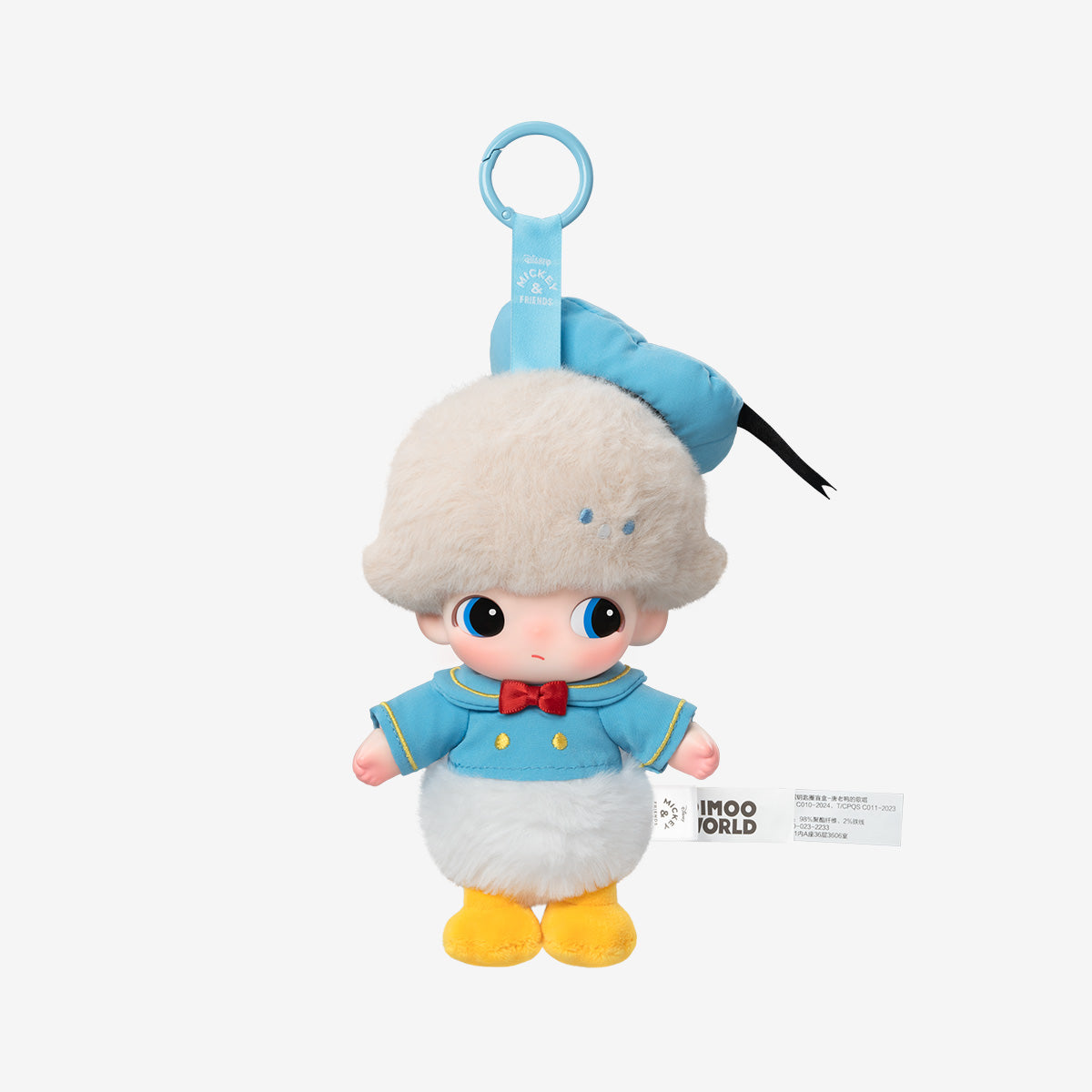  DIMOO WORLD × DISNEY Series-Vinyl Plush Keychain Blind Box