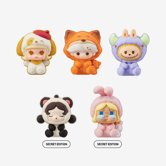  Bubble Cute Particle Pajama Party Series Decorative Buckle Set