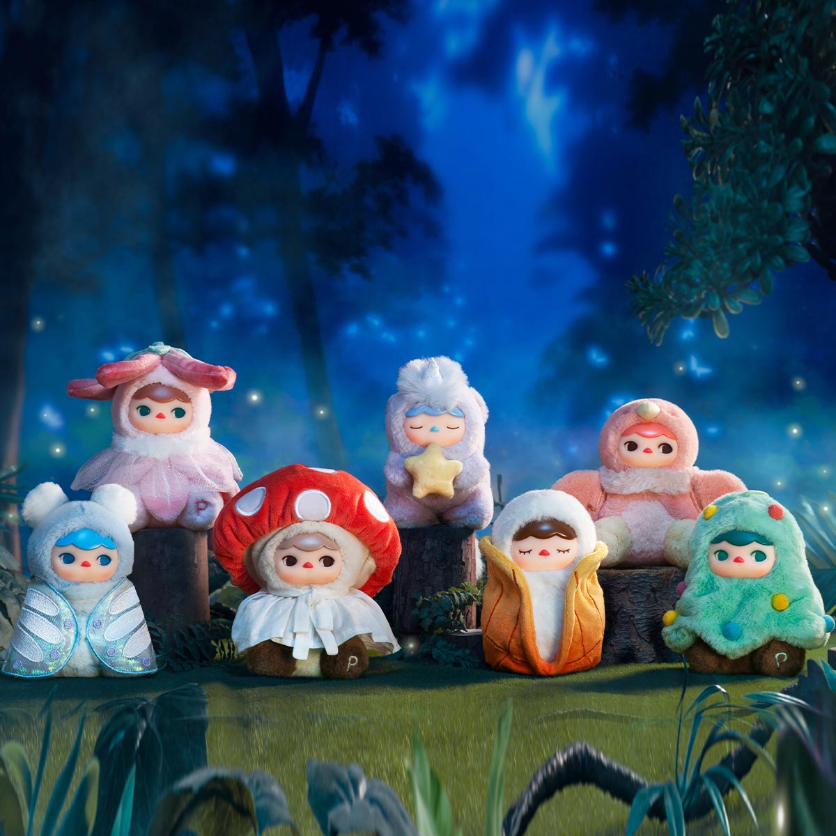  PUCKY Forest Party Series-Vinyl Plush Pendant Blind Box