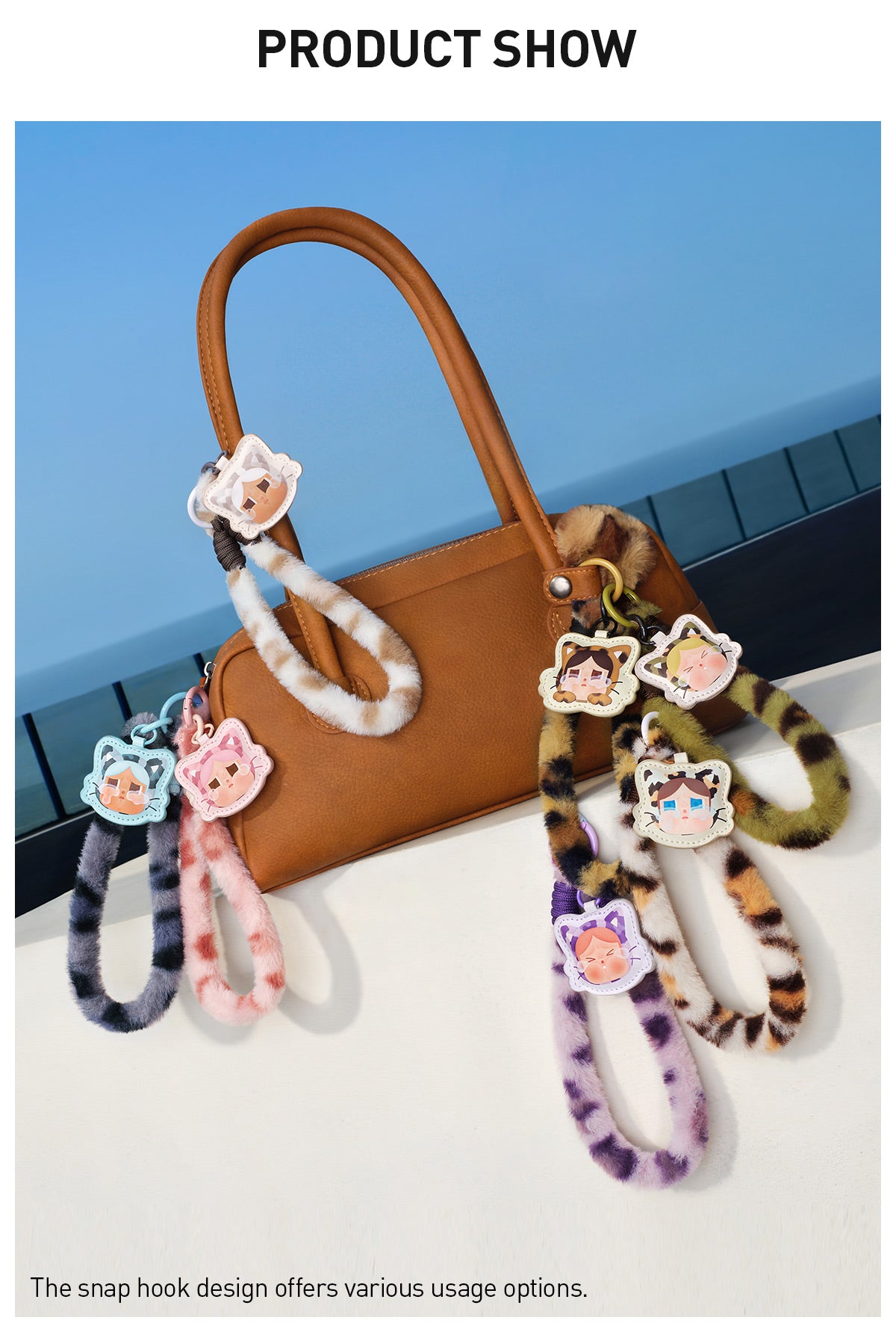  CRYBABY Wild But Cutie Series-Phone Charm Blind Box