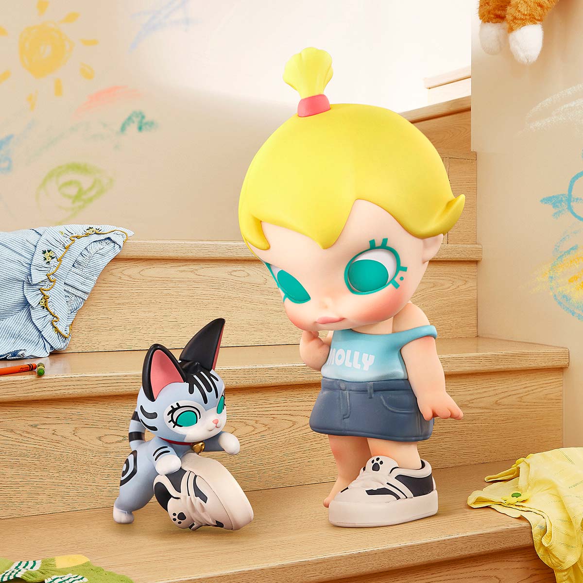  Baby Molly & Baby Tabby Series Figures