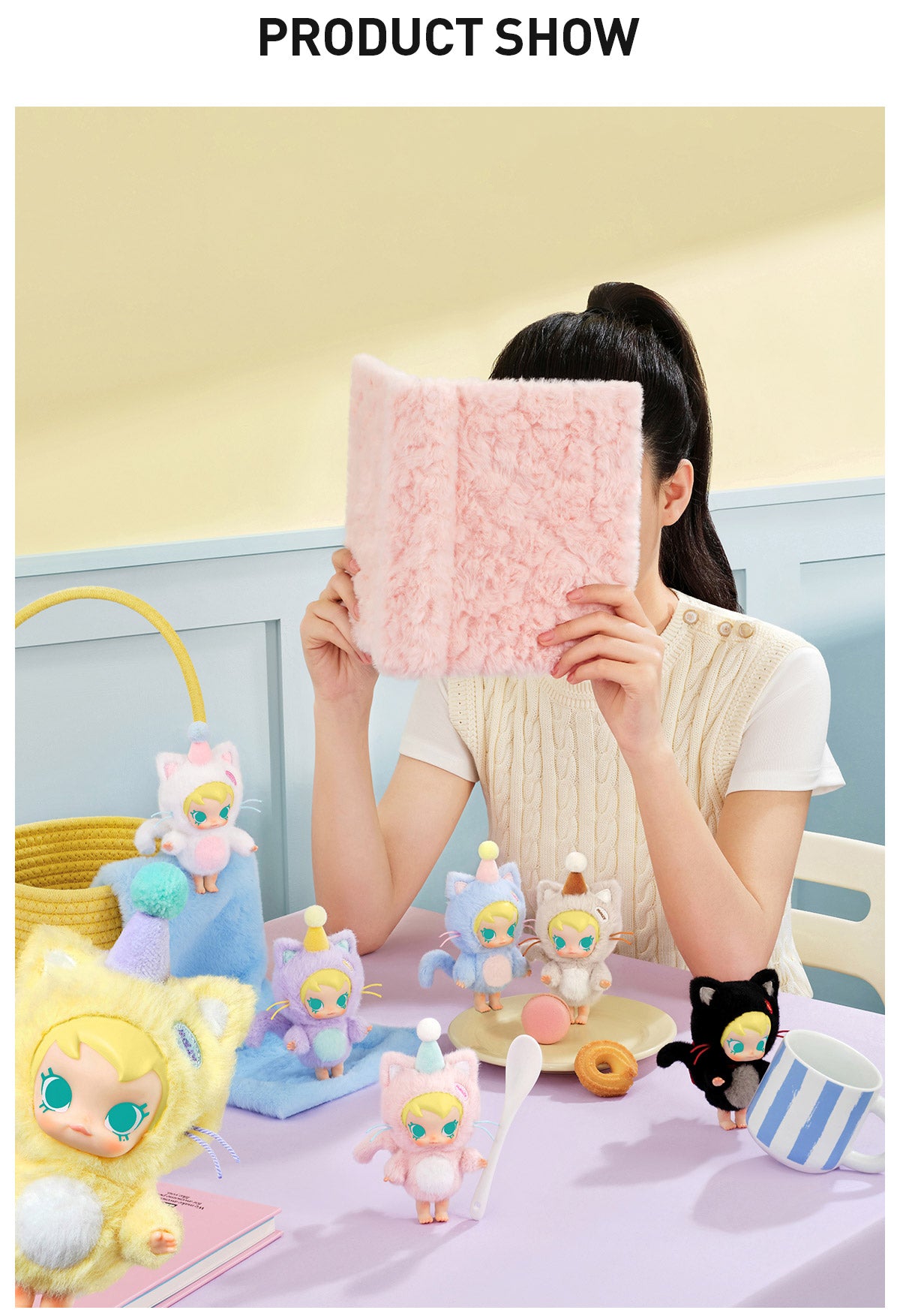  Baby Molly Pocket Friends Series-Vinyl Plush Pendant Blind Box