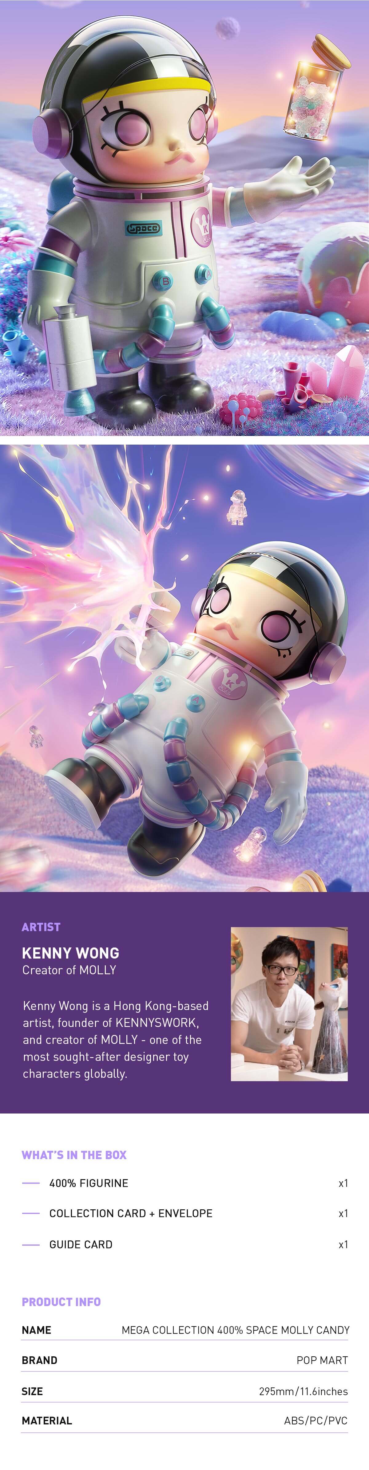  MEGA COLLECTION 400% SPACE MOLLY CANDY