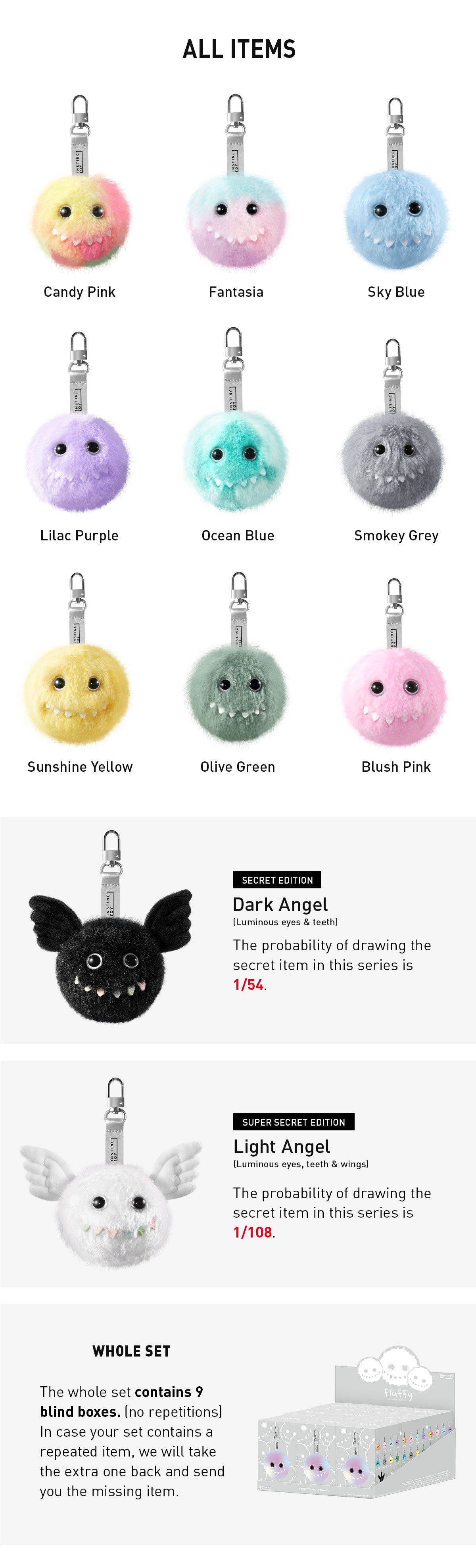  INSTINCTOY FLUFFY-Plush Pendant 2