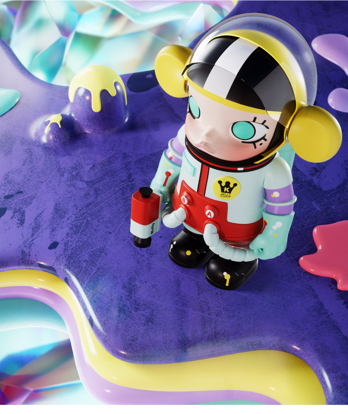  MEGA COLLECTION 1000% SPACE MOLLY Little Painter