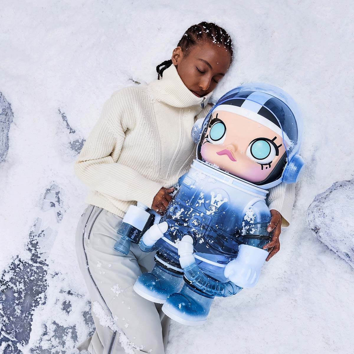  MEGA COLLECTION 1000% SPACE MOLLY Glacier