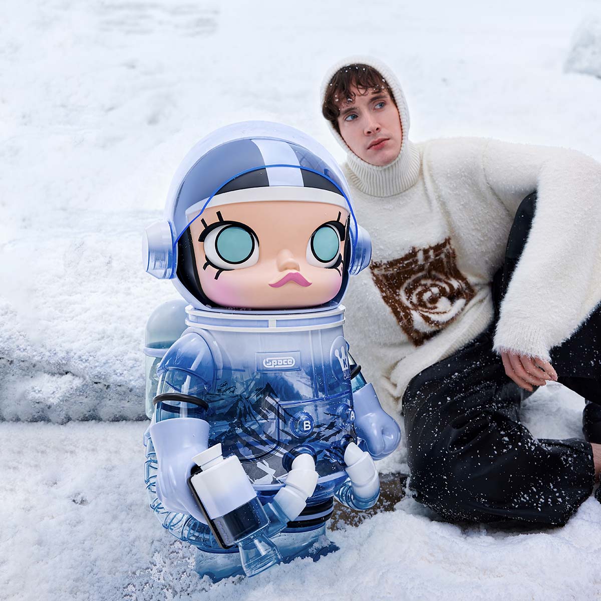  MEGA COLLECTION 1000% SPACE MOLLY Glacier