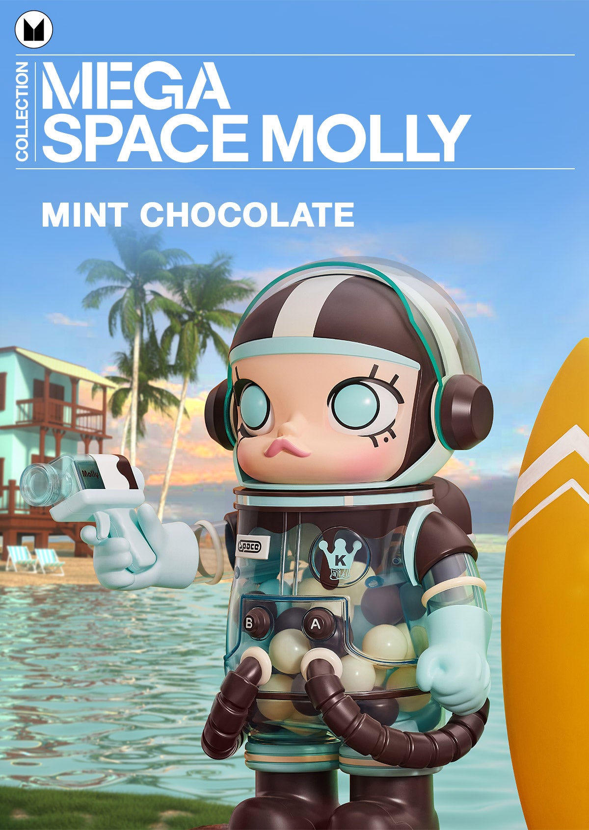  MEGA SPACE MOLLY 400% Mint Chocolate