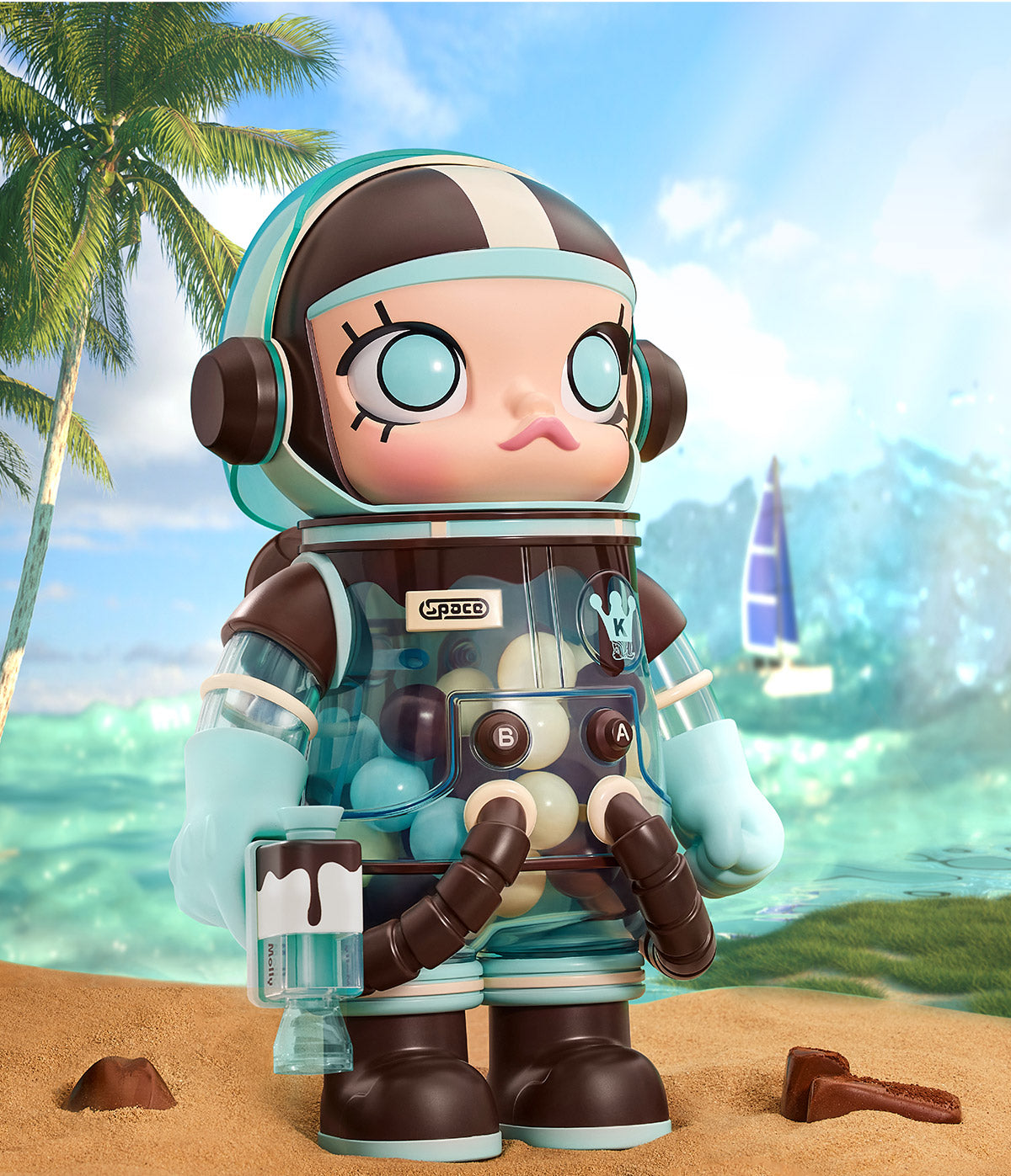  MEGA SPACE MOLLY 400% Mint Chocolate