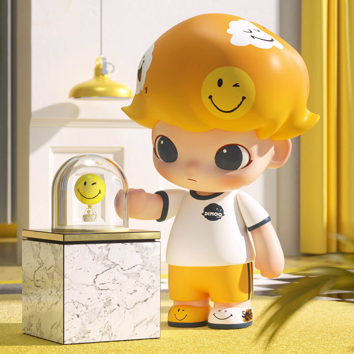  MEGA COLLECTION 1000% JUST DIMOO × SmileyWorld