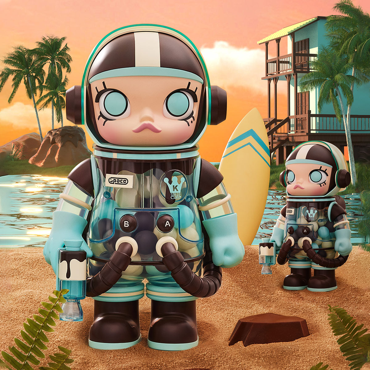  MEGA SPACE MOLLY 400% Mint Chocolate