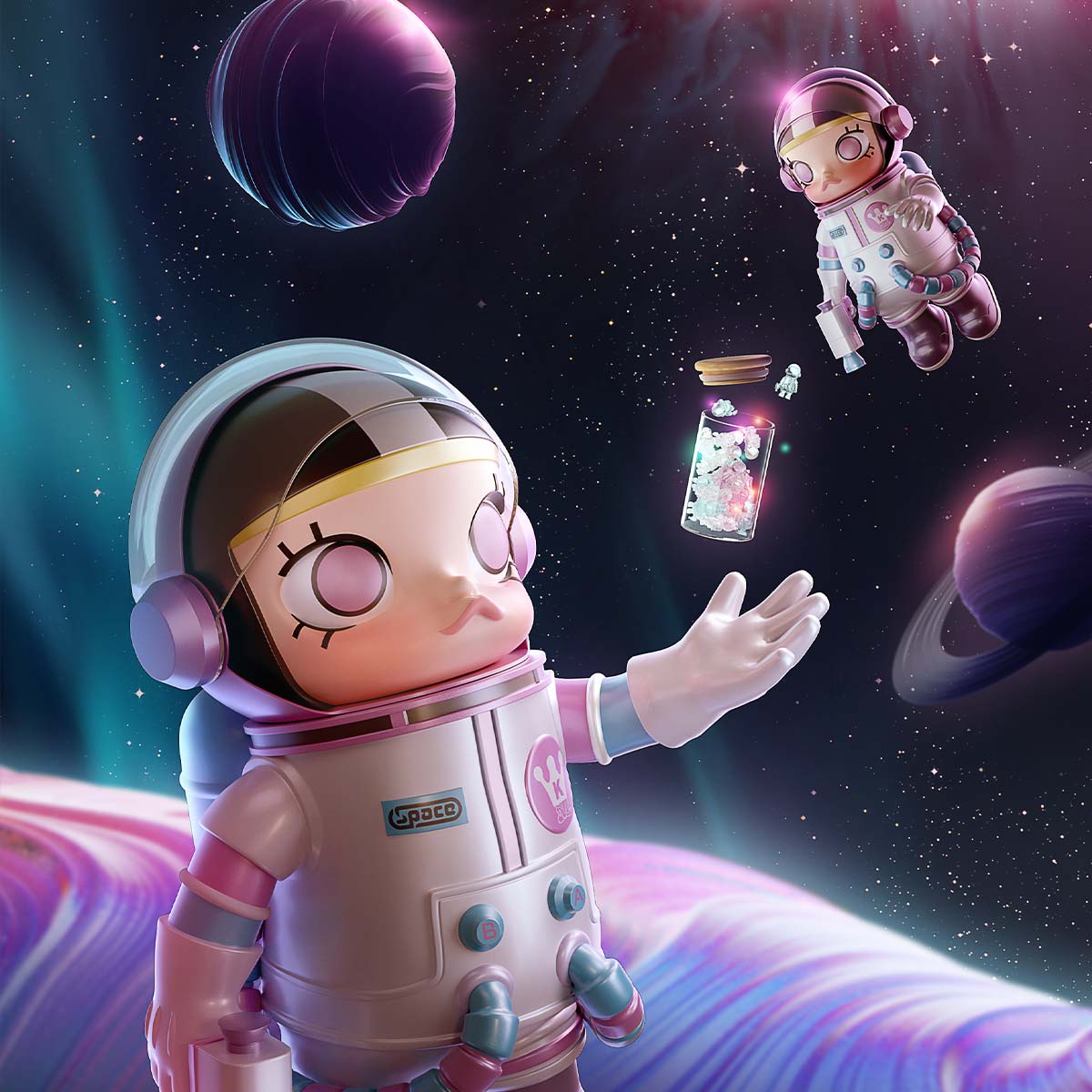  MEGA COLLECTION 1000% SPACE MOLLY Candy