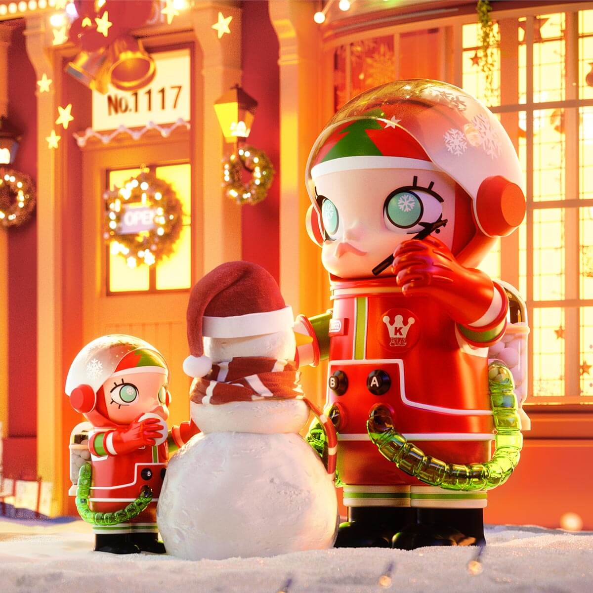 MEGA COLLECTION 1000% SPACE MOLLY Christmas