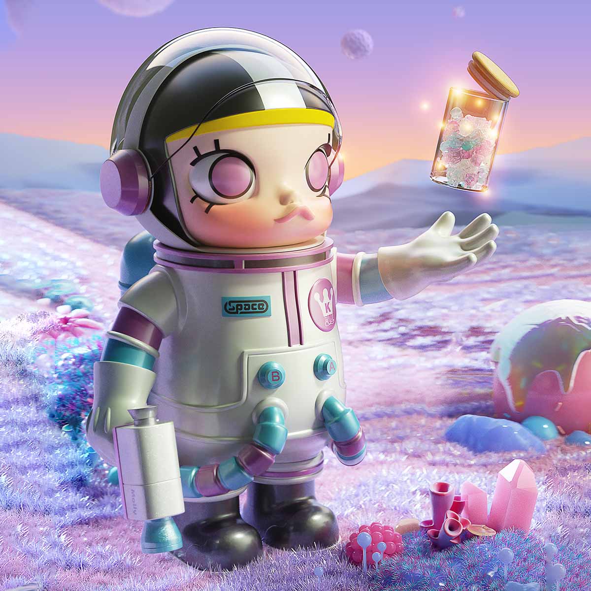  MEGA COLLECTION 400% SPACE MOLLY CANDY