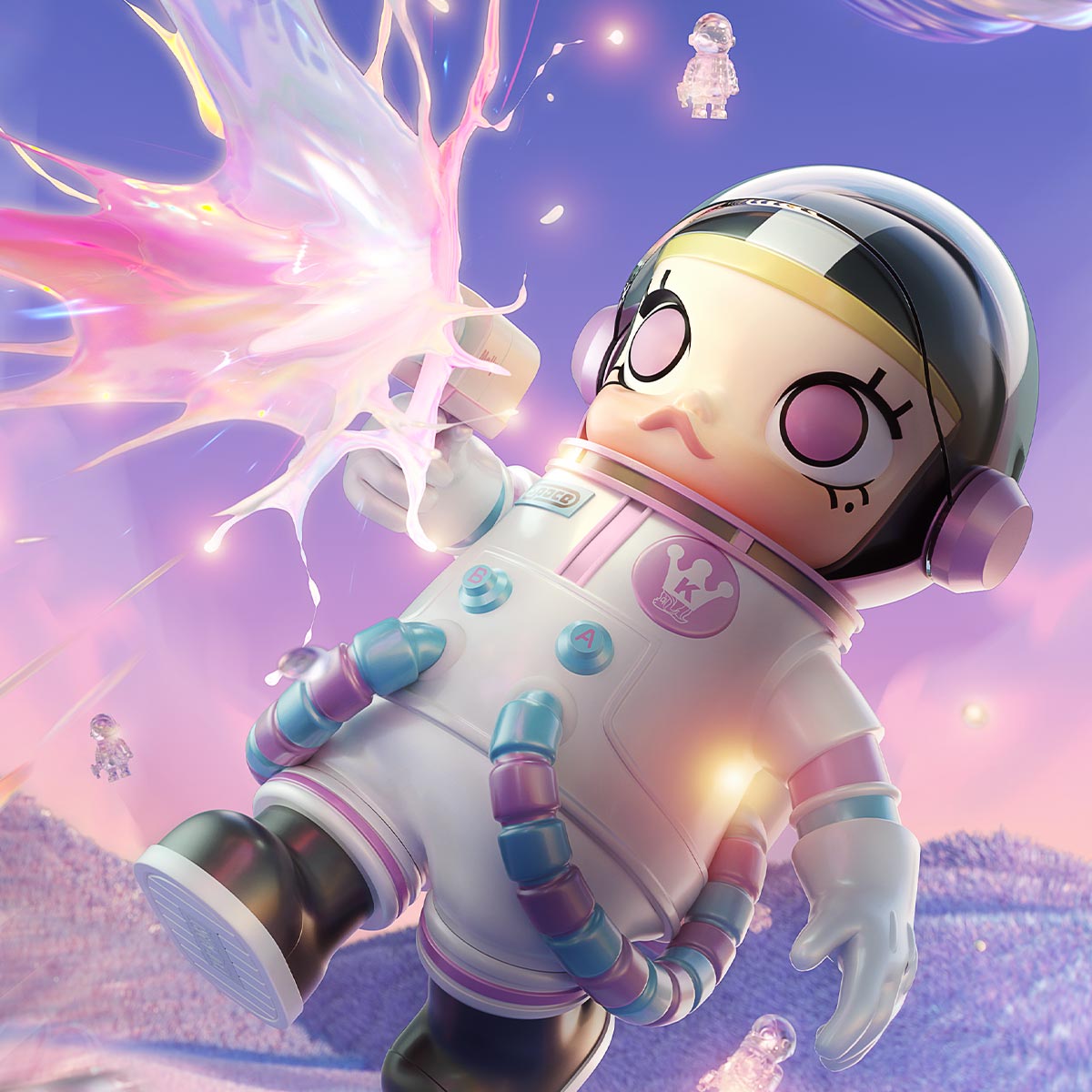  MEGA COLLECTION 1000% SPACE MOLLY Candy