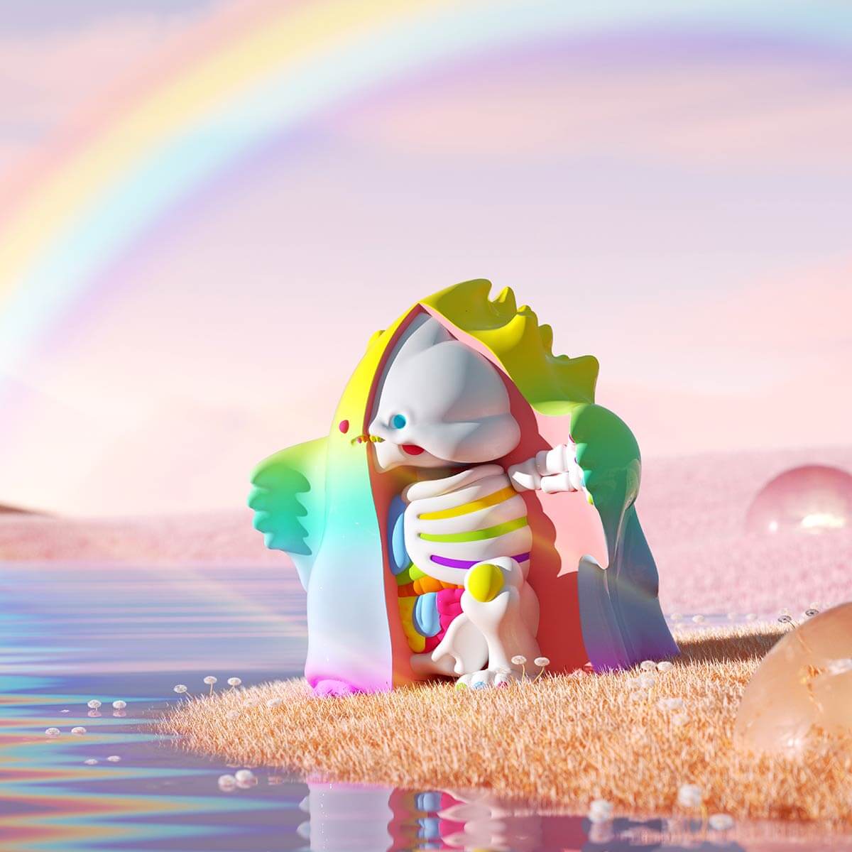  MEGA COLLECTION YUKI Rainbow 400%