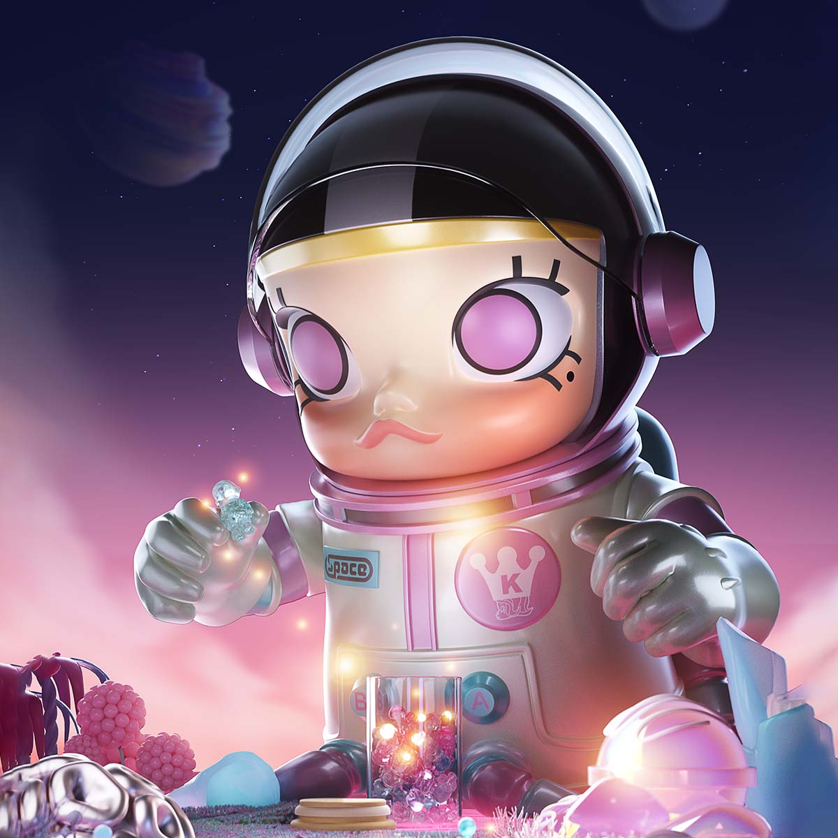  MEGA COLLECTION 400% SPACE MOLLY CANDY