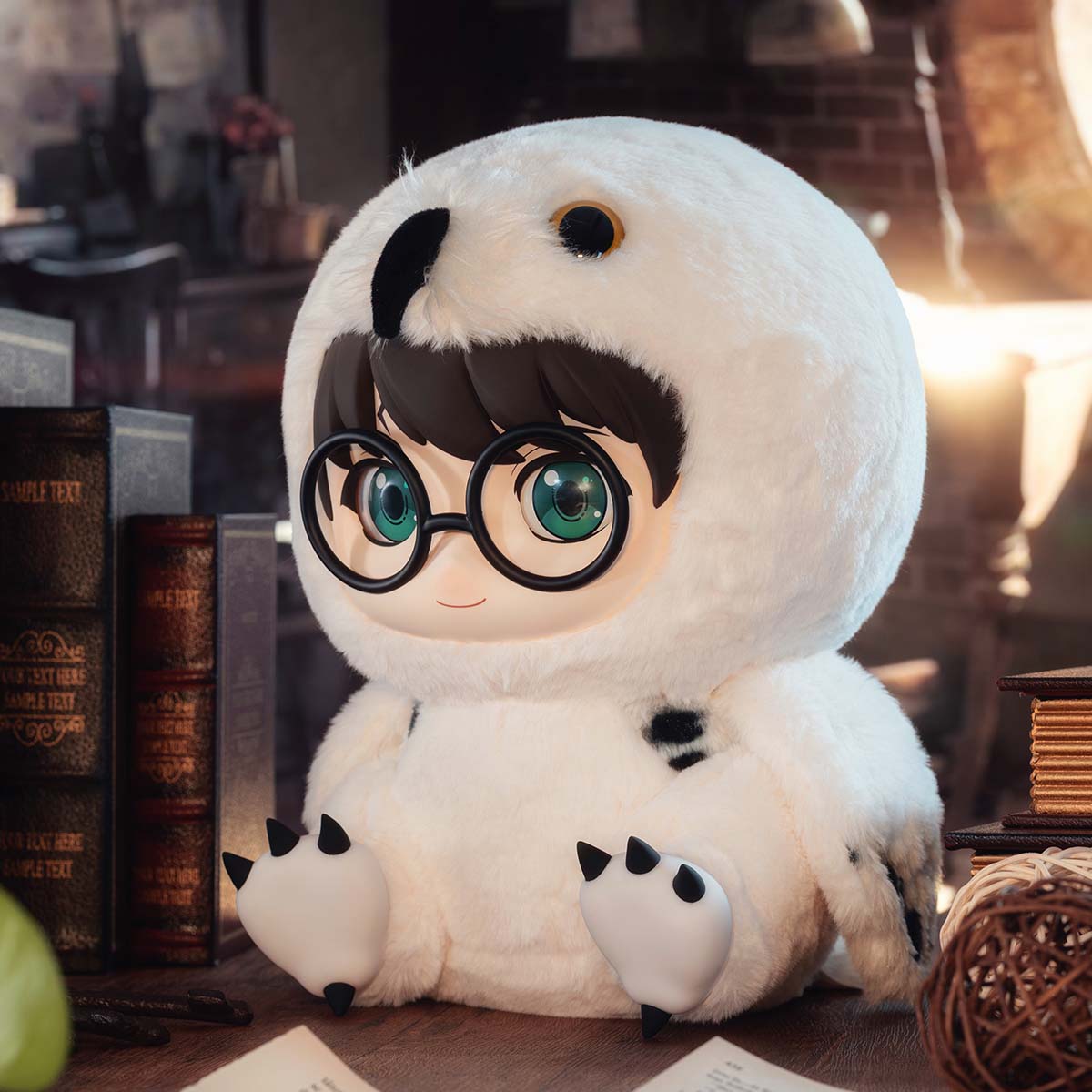  Harry Potter PVC Stuffed Toy Bubo Scandiaca