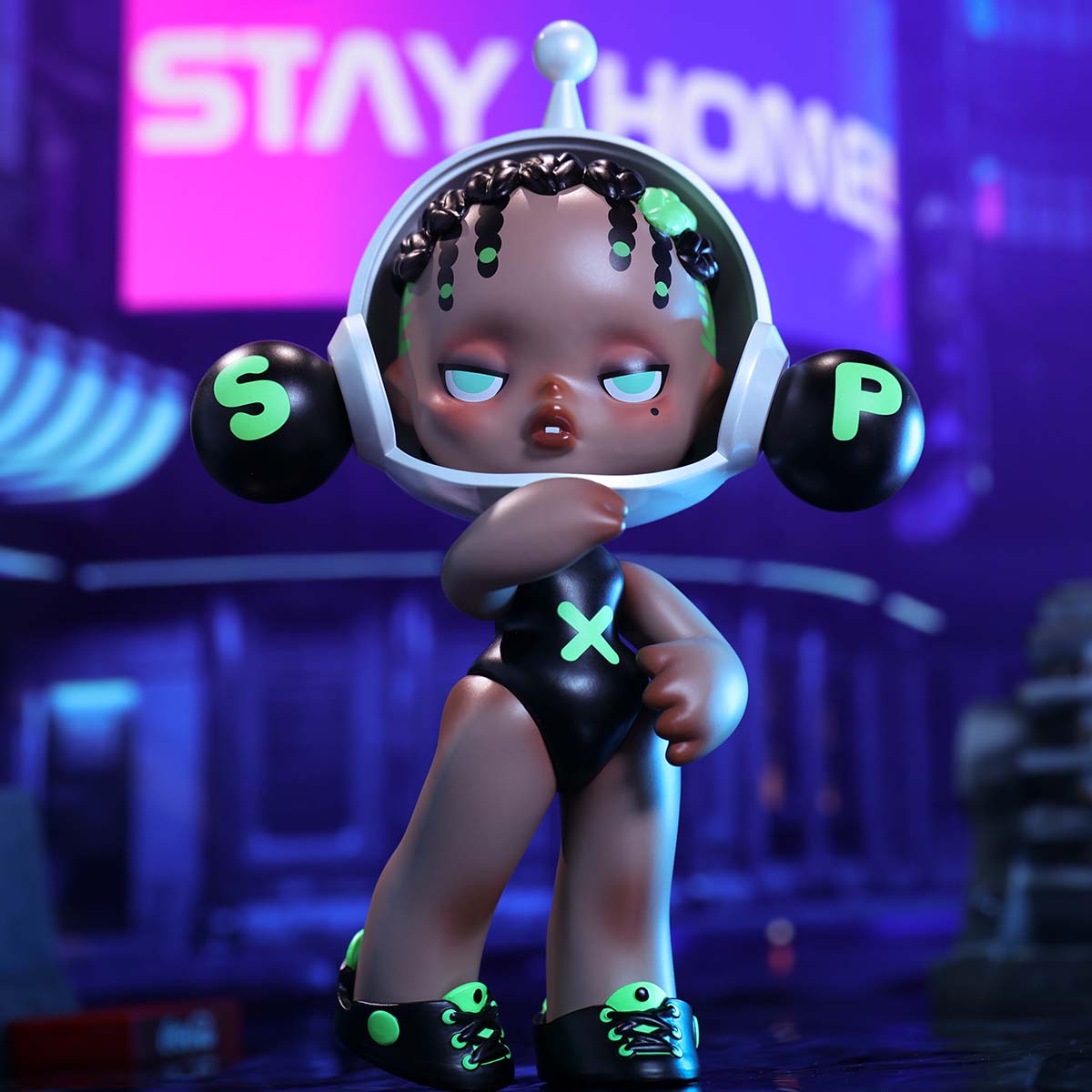  SKULLPANDA OOTD The Wild Green Figurine