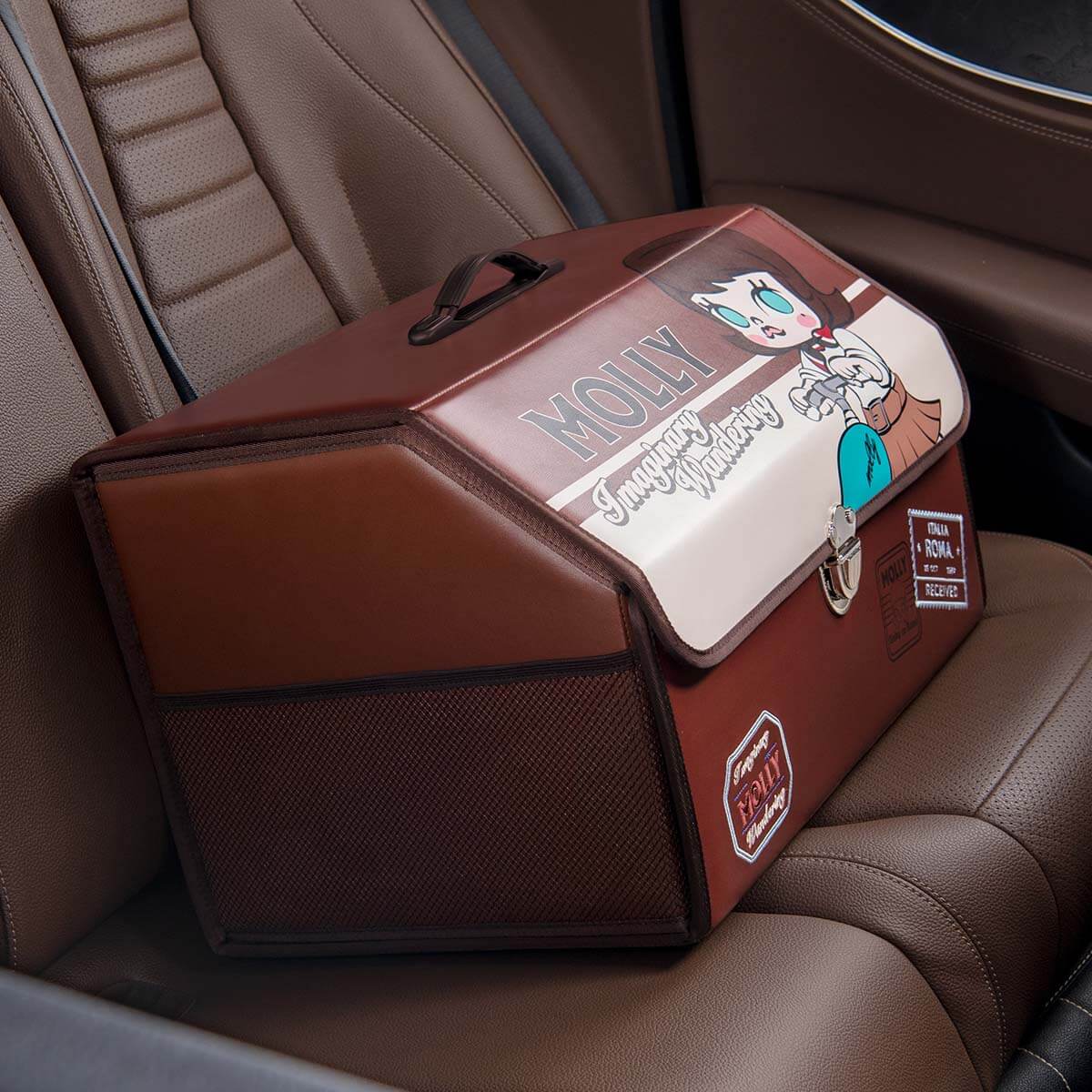 MOLLY Imaginary Wandering Series-Car Storage Box