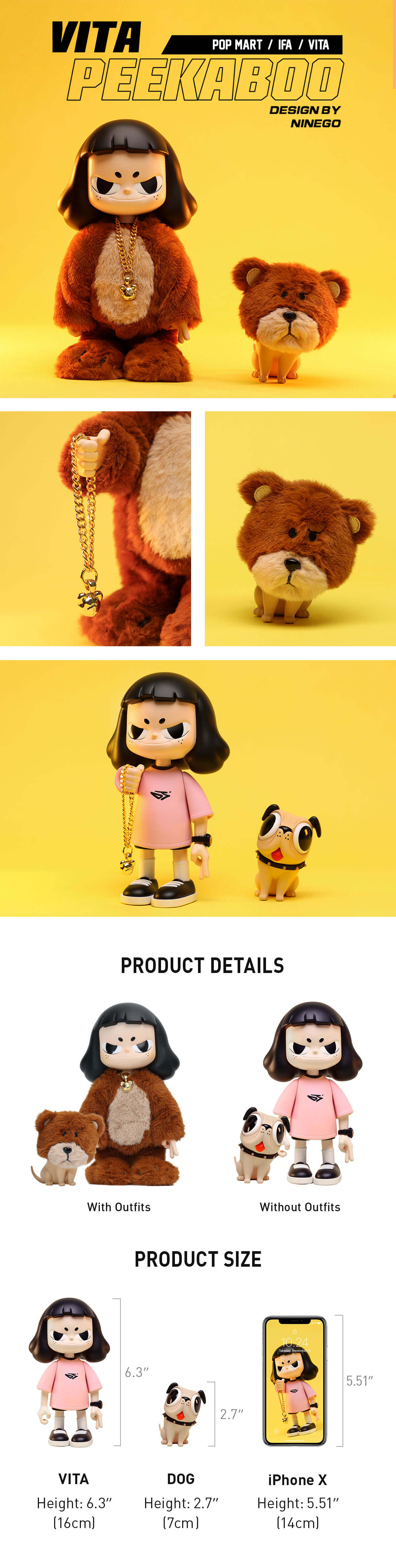  VITA PEEKABOO Figurine